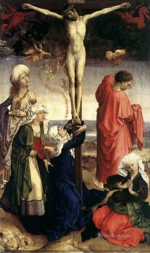 宗教的 Painting - 磔刑 宗教的 ロジャー・ファン・デル・ウェイデン 宗教的キリスト教徒